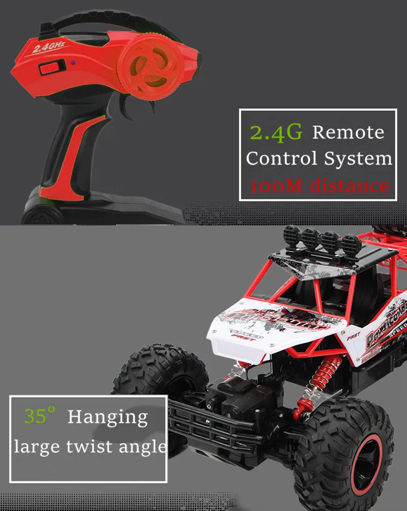 1:12 4WD RC автомобиль обновленная версия 2,4G Радио пульт дистанционного управления автомобиль игрушка Carhigh скоростной грузовик внедорожный грузовик детские игрушки