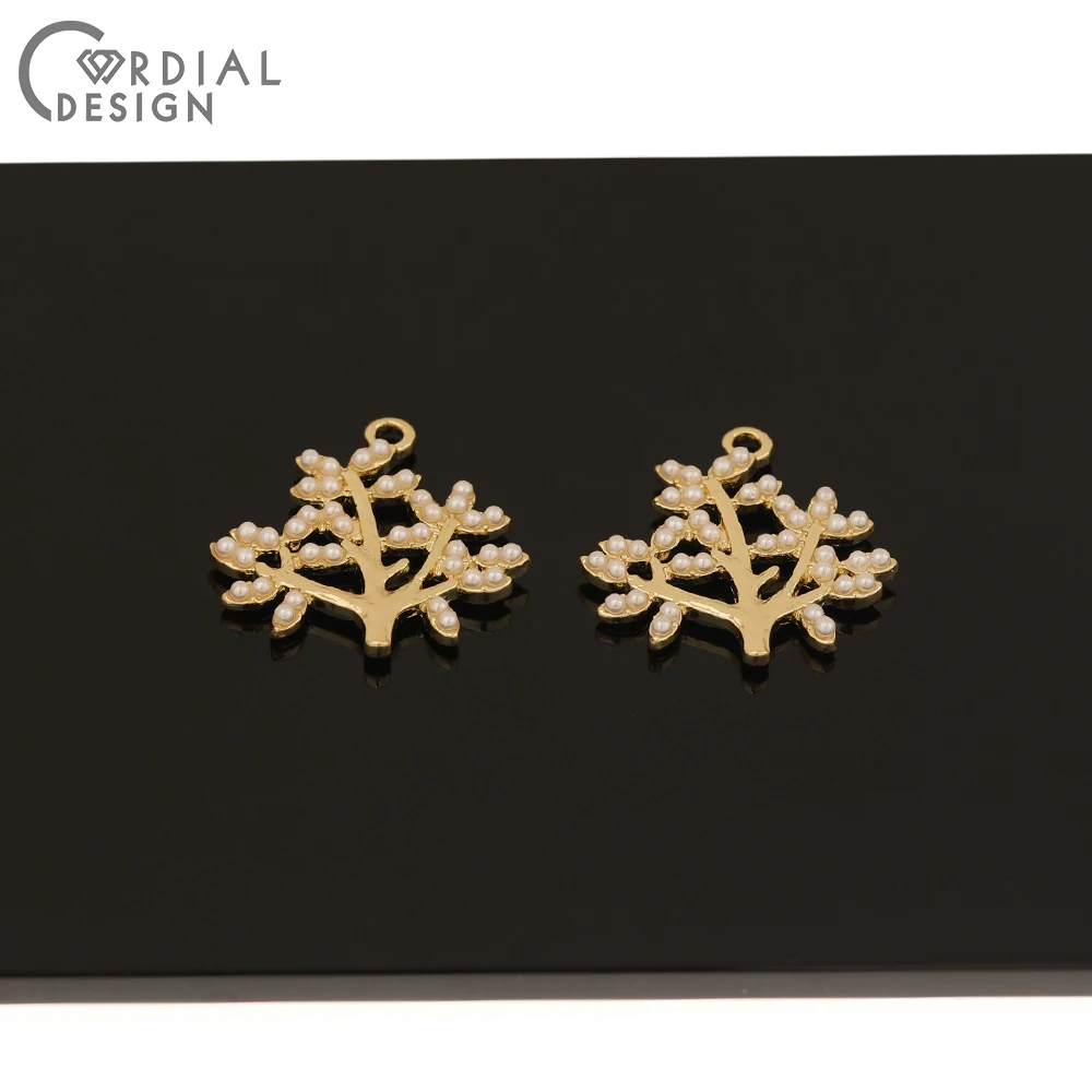 

Cordial Design 50Pcs 23*24MM Jewelry Accessories/Hand Made/DIY Charms/Imitation Pearl/Hand Made/Jewelry Findings & Components