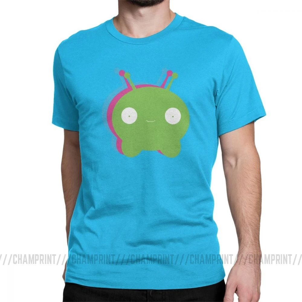 Chookity Dookity Mooncake футболка для мужчин Final Space размера плюс одежда с коротким рукавом Забавные футболки с круглым вырезом хлопковые футболки размера плюс - Цвет: Королевский синий