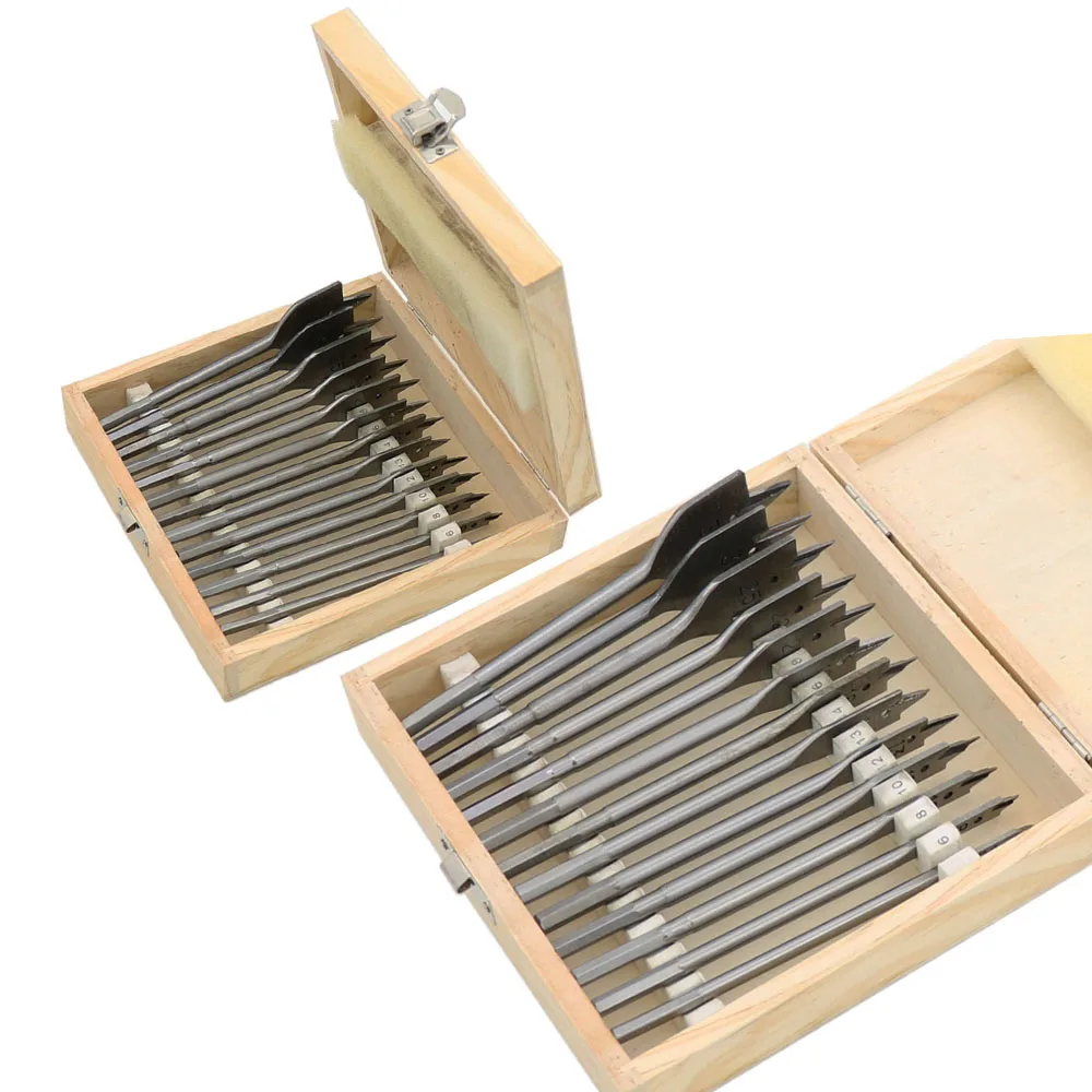 16/13 шт./кор. 6 мм-38 мм плоское сверло длинное Высокоуглеродистая Сталь