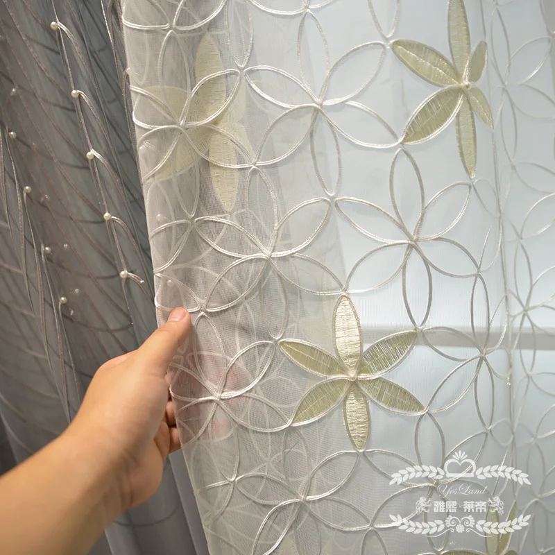 

Custom New Curtains Light Luxury Atmosphere Screens Curtains for Living Room Bedroom Study Partition Beaded Curtains
