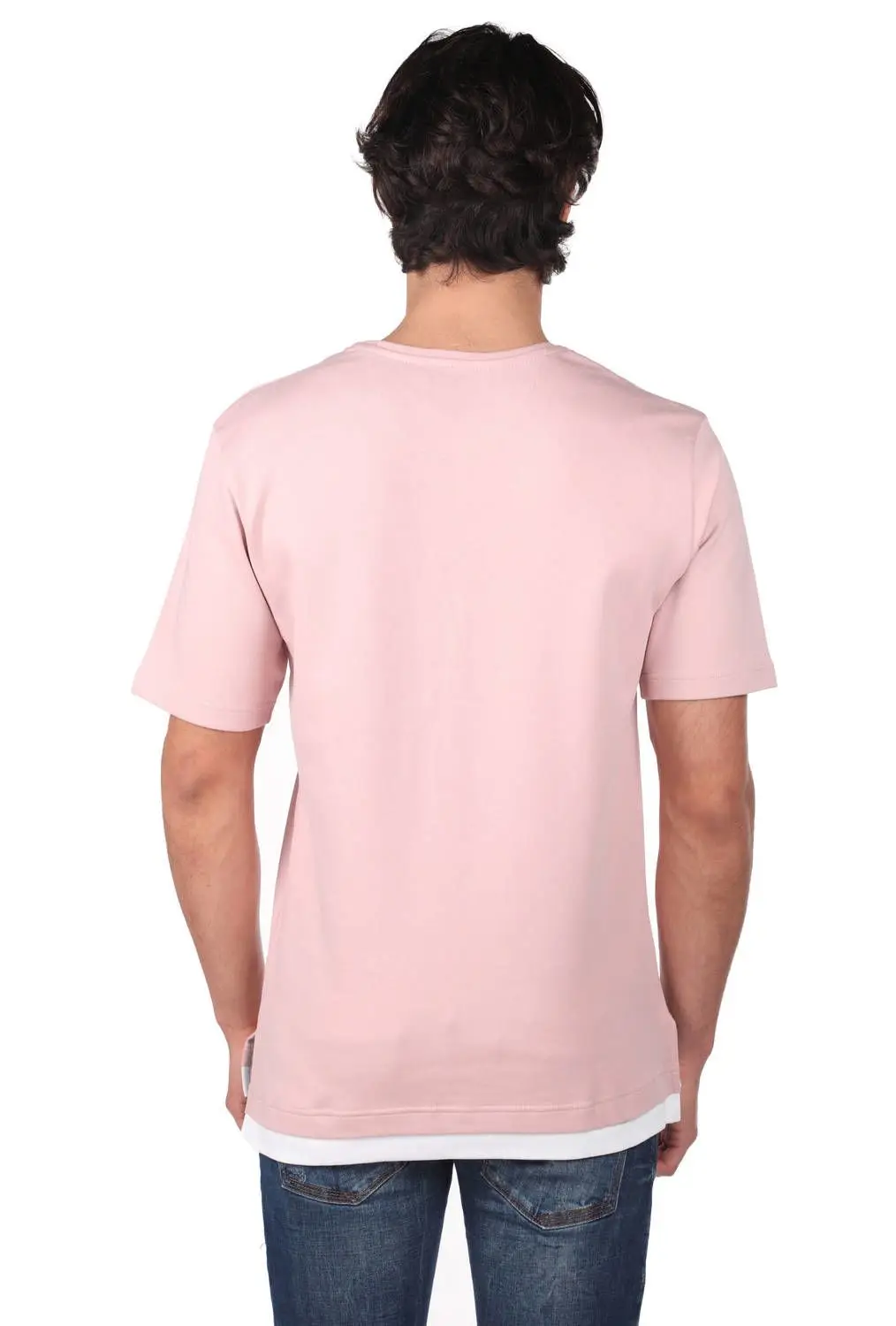 

Gl lemeli Erkek Bisiklet Yaka T-Shirt