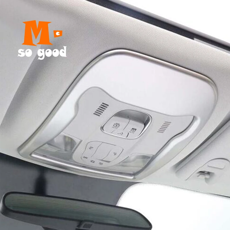 

2015 2016 2017 for Jeep Renegade Car ABS Matte Front Reading Lampshade Cover Trim Auto Accessories Styling Decoration Sticker