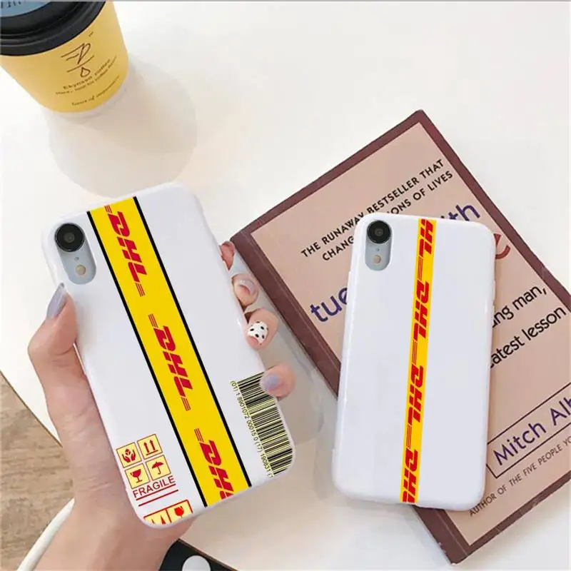 

DHL Hot Express Phone Case For Iphone 6 6s 7 8 Plus XR X XS XSmax 11 12 Pro Mini Max Candy White Silicone Cover