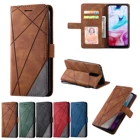 Роскошный кожаный чехол для телефона Redmi 9 9C 9A 8 8A 7 7A 10X 5G K20 K30Pro K40 откидная крышка Слот для Карт Подставка бумажник Xiaomi POCO M2 держатель