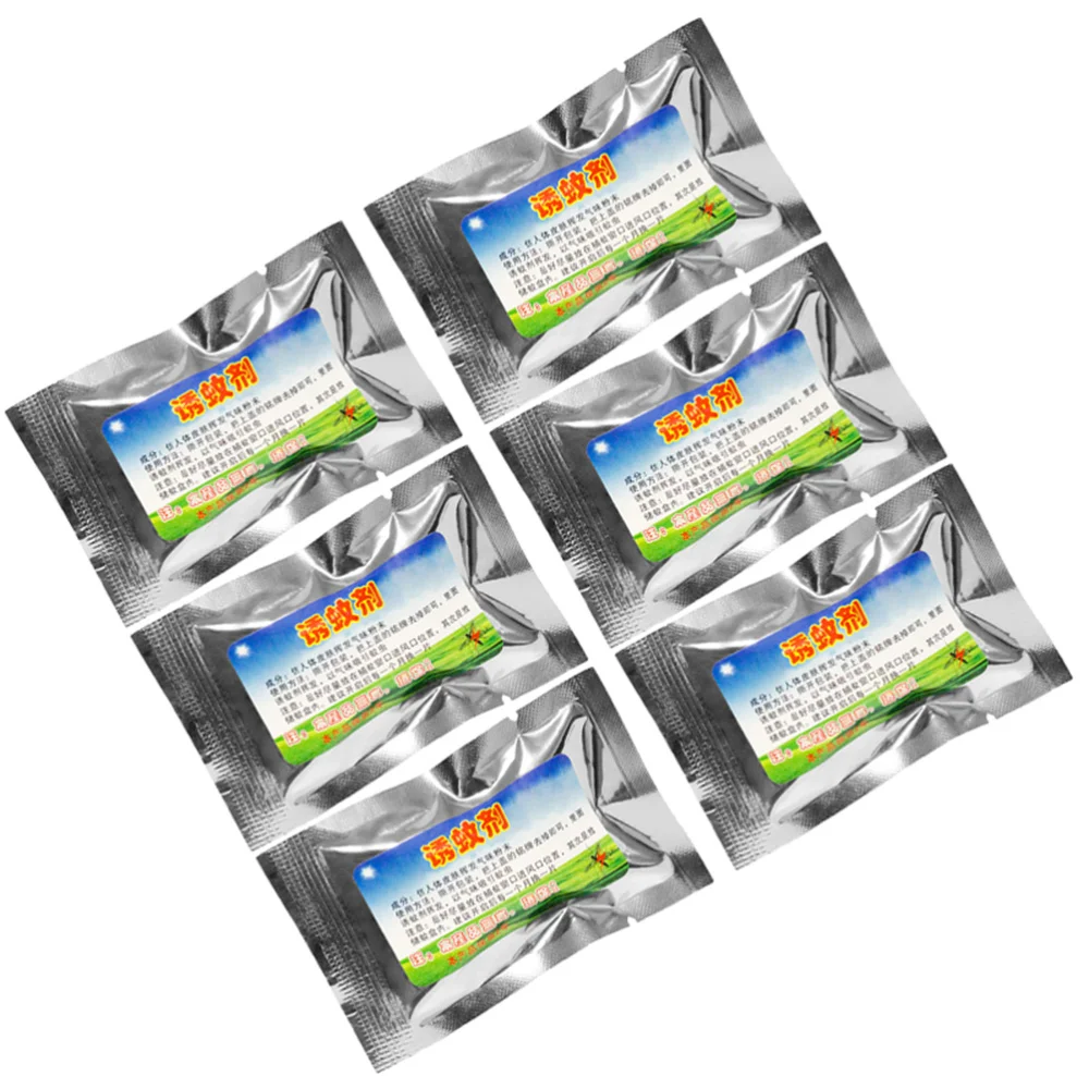 

6Pcs Mosquito Lure Agent Mosquito Trap Lamp Parts Effective Mosquito Removal Tool for Home Dorm Use (Small Box, Random Package)