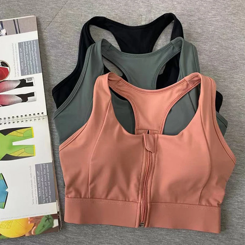 XUEJUN 1 шт. новый стиль передняя молния красивый задний спортивный бюстгальтер