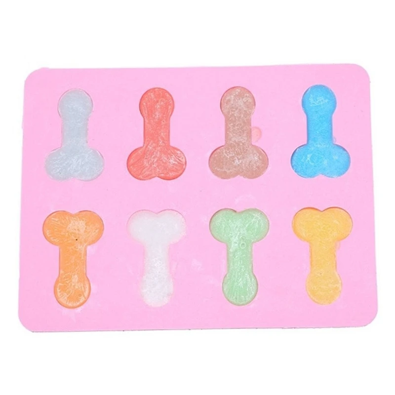 Cute Sexy Penis Cake Mold For Soap Birthday Fondant Chocolates Ice and 8 Shape dick Cream Creative | Дом и сад