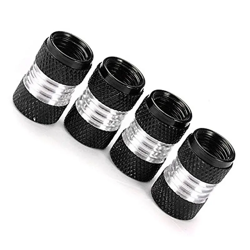 4 шт./компл. колпачки штоков клапанов пневматических колес из алюминиевого сплава