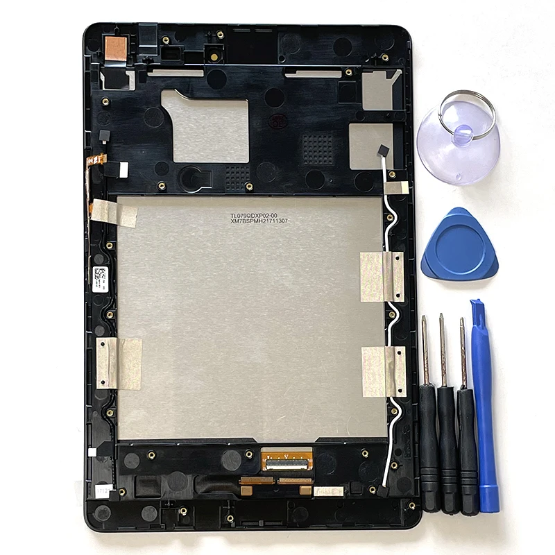 

7,9 дюйма, оригинальный для Asus Zenpad 3 8,0, Z581KL, ZT581KL, ЖК-дисплей, рамка, сенсорная панель, дигитайзер для P008, Z581, ЖК-дисплей в сборе