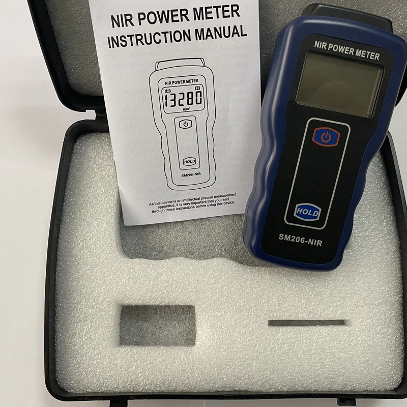 Цифровой NIR Мощность метр ЖК дисплей Солнечный инфракрасный измеритель