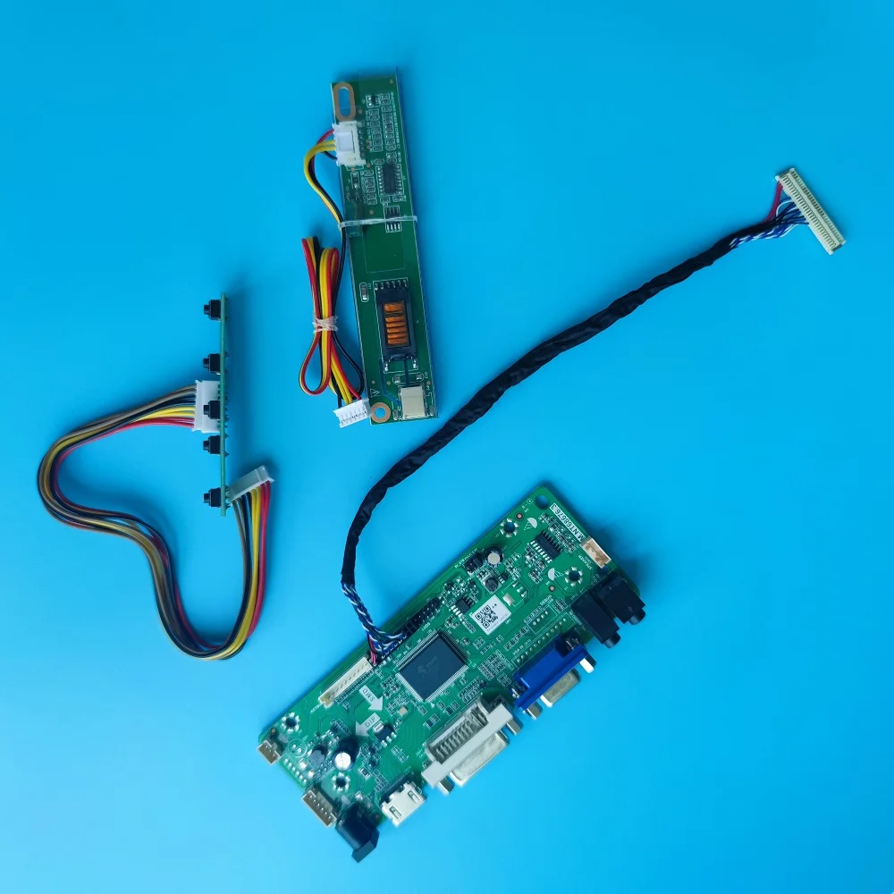 

Комплект для освещения/TLB3/TLB4/TLN1/TLN2/TLP1 1280X8001 лампы LVDS сигнал VGA 14,1 "DVI контроллер панель монитор 30pin
