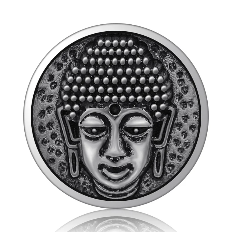 Круглые пуговицы 18 мм в виде слона птицы Льва черепа крыльев простом стиле