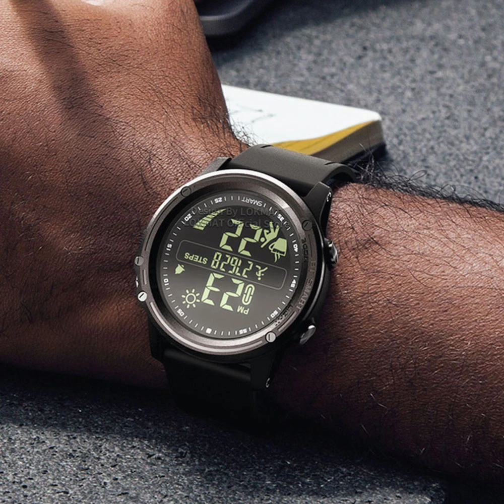 Умные часы LOKMAT Bluetooth спортивные водонепроницаемые умные с шагомером 5 АТМ