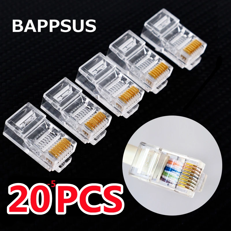 Cat5 8P8C RJ45 модульная розетка для сети CAT5 LAN высокое качество стандартные разъемы