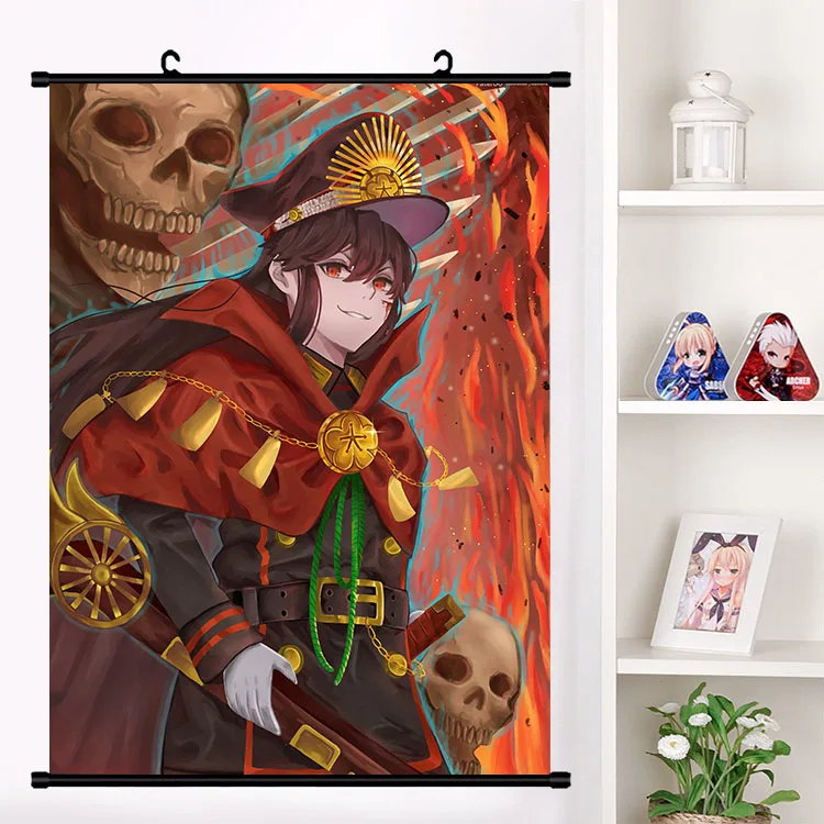 Японский аниме Fate/Grand Order Nobunaga Oda настенная прокрутка роспись постер настенные