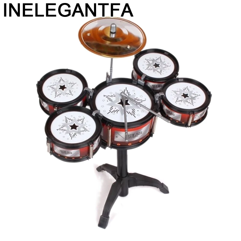 Enlarge Musicale Trommel for Children Schlagzeug Professional Musical Tambour Set Instrument Percussion Instrumento Tambor Drum Kit