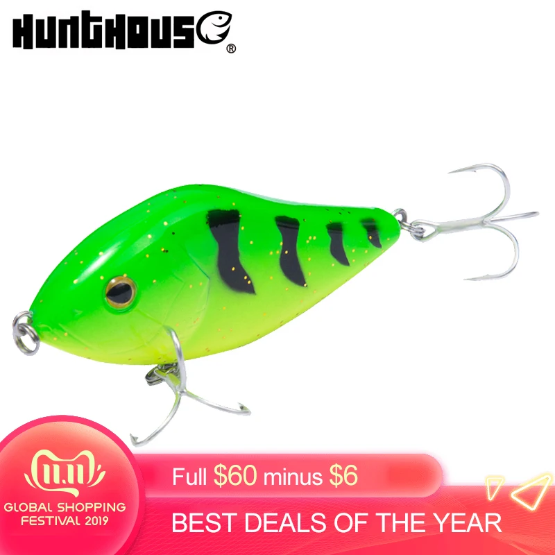 Hunthouse слайдер 10 см грузило карандаш VIB jerkbait 7 см/17 г 10 см/47 г Crankbait цвет для рыбалка на щуку pesca leurre