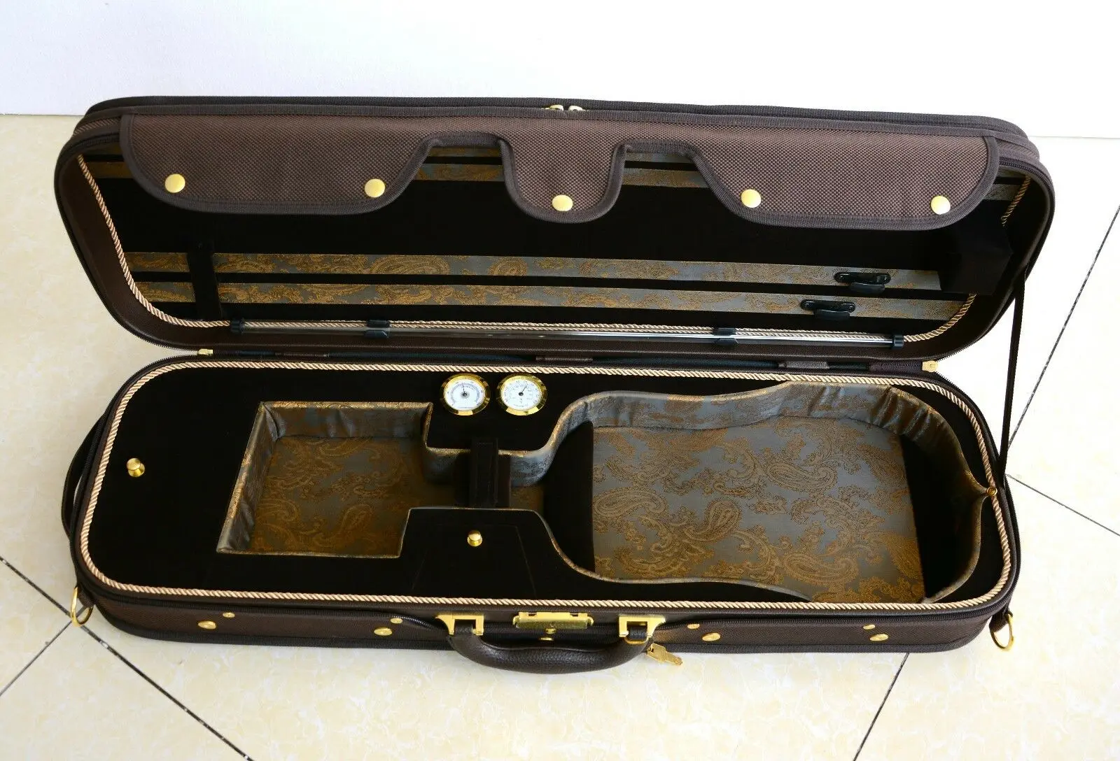 Роскошный и Королевский Деревянный чехол для скрипки прочный 3 2 кг черного