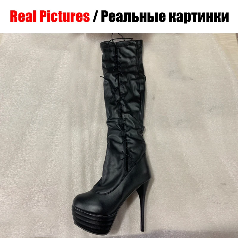BONJOMARISA/осень-зима Новинка Сезон осень Большие размеры 33-46 пикантные вечерние