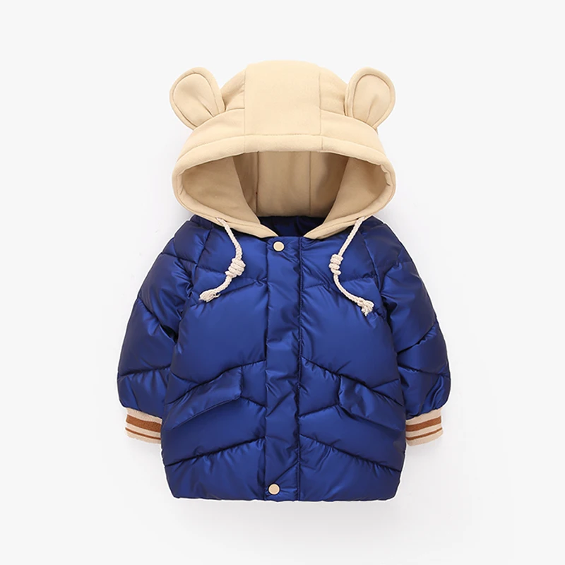 

Модное синее зимнее пальто, однотонная куртка для мальчиков, новинка 2020, Детская куртка, детская одежда для мальчиков от 2 до 7 лет, наряды