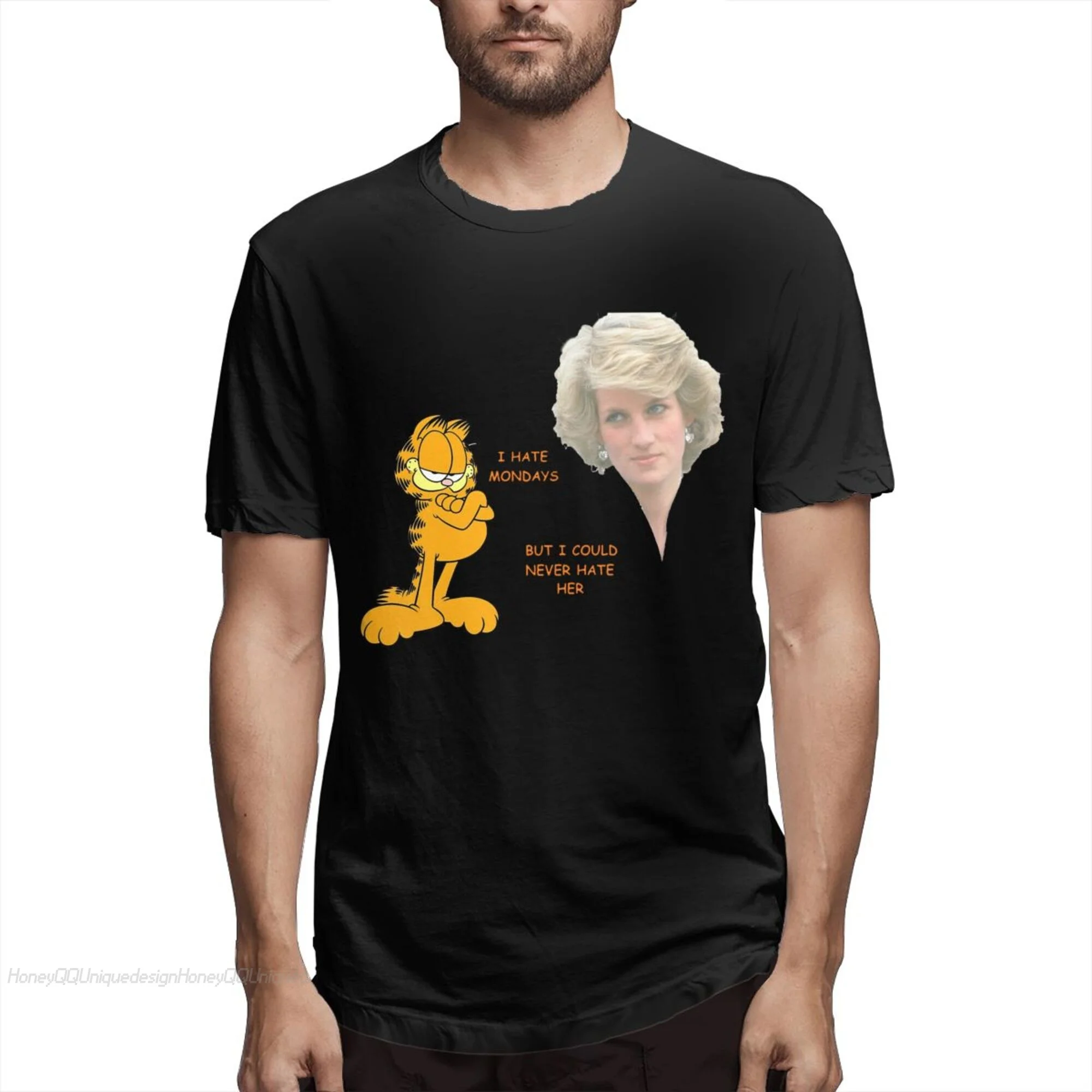 Одежда высшего качества Мужская одежда рисунком героя мультфильма &quotГарфилд&quot