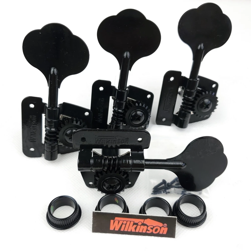 open frame wilkinson elektrische bass gitarre mechaniken mechaniken gitarre tuning pegs wjbl 200 schwarz made in korea free global shipping