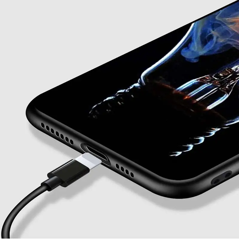 

Winter Light For Apple iPhone 12 Pro Max Mini 11 Pro XS Max X XR 6S 6 7 8 Plus 5S Soft Black Phone Case