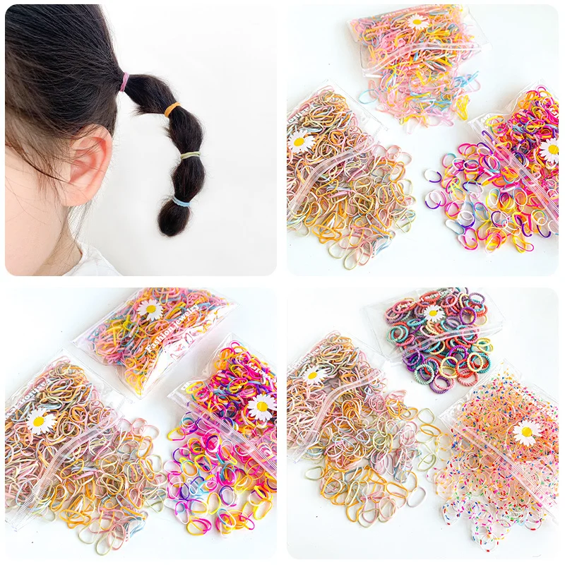 

elastic band for binding children's ring baby disposable small head rope hair headdress