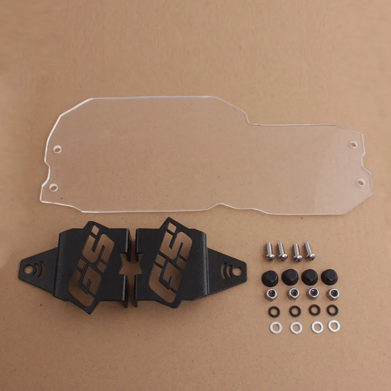 Мотоцикл ясно головной светильник гвардии Крышка Прозрачная линза лампа