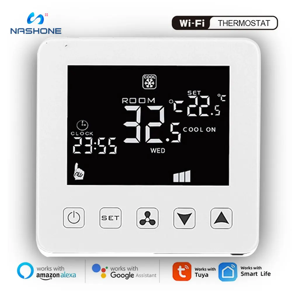 

Смарт-термостат Tuya с поддержкой Wi-Fi, 220 В