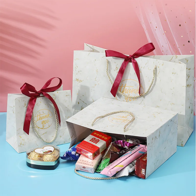 10 шт. мраморные подарочные пакеты для конфет|Подарочные сумки и упаковка| |