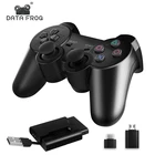 Джойстик DATA FROG, геймпад беспроводной 2,4 ГГц для PS3PS2, подходит для ПК, смартфона на AndroidТВ-приставки