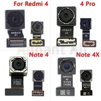 original small front camera for xiaomi redmi note 4 4a 4x pro global main big back rear camera module flex cable