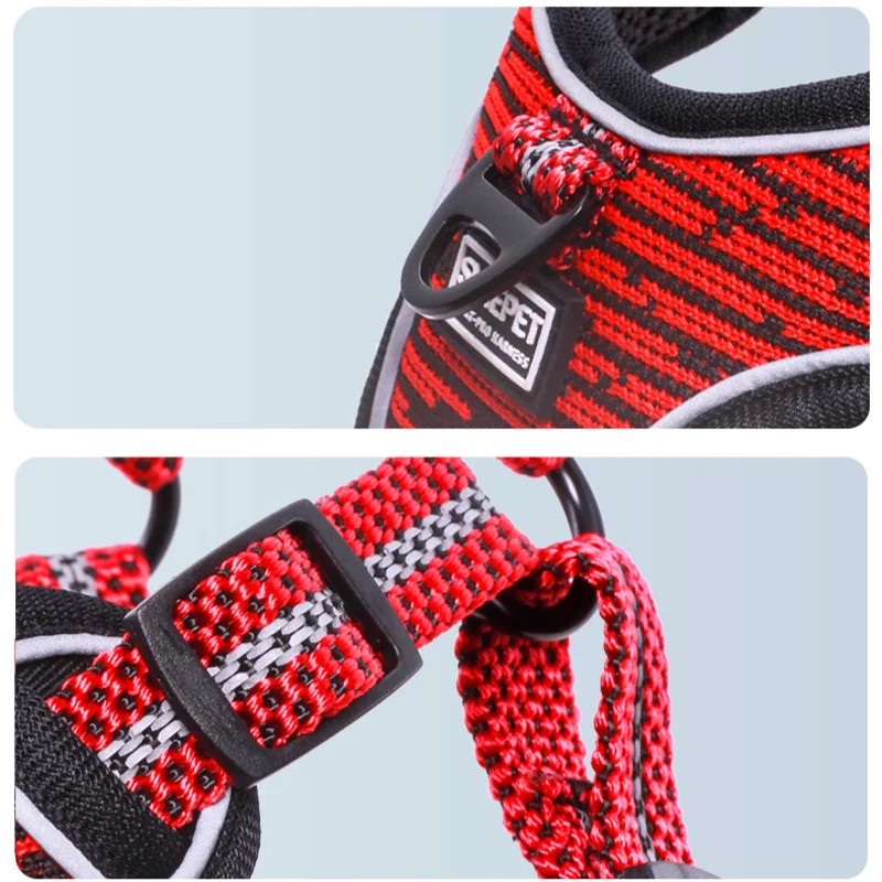 Светоотражающая мягкая шлейка жилет для собак регулируемый поводок чихуахуа кошек малого и среднего