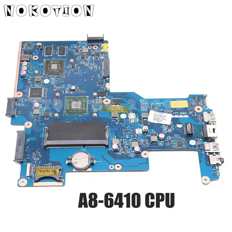 NOKOTION для HP 15 G Материнская плата ноутбука 764269 501 001 аккумулятор большой емкости ZSO51