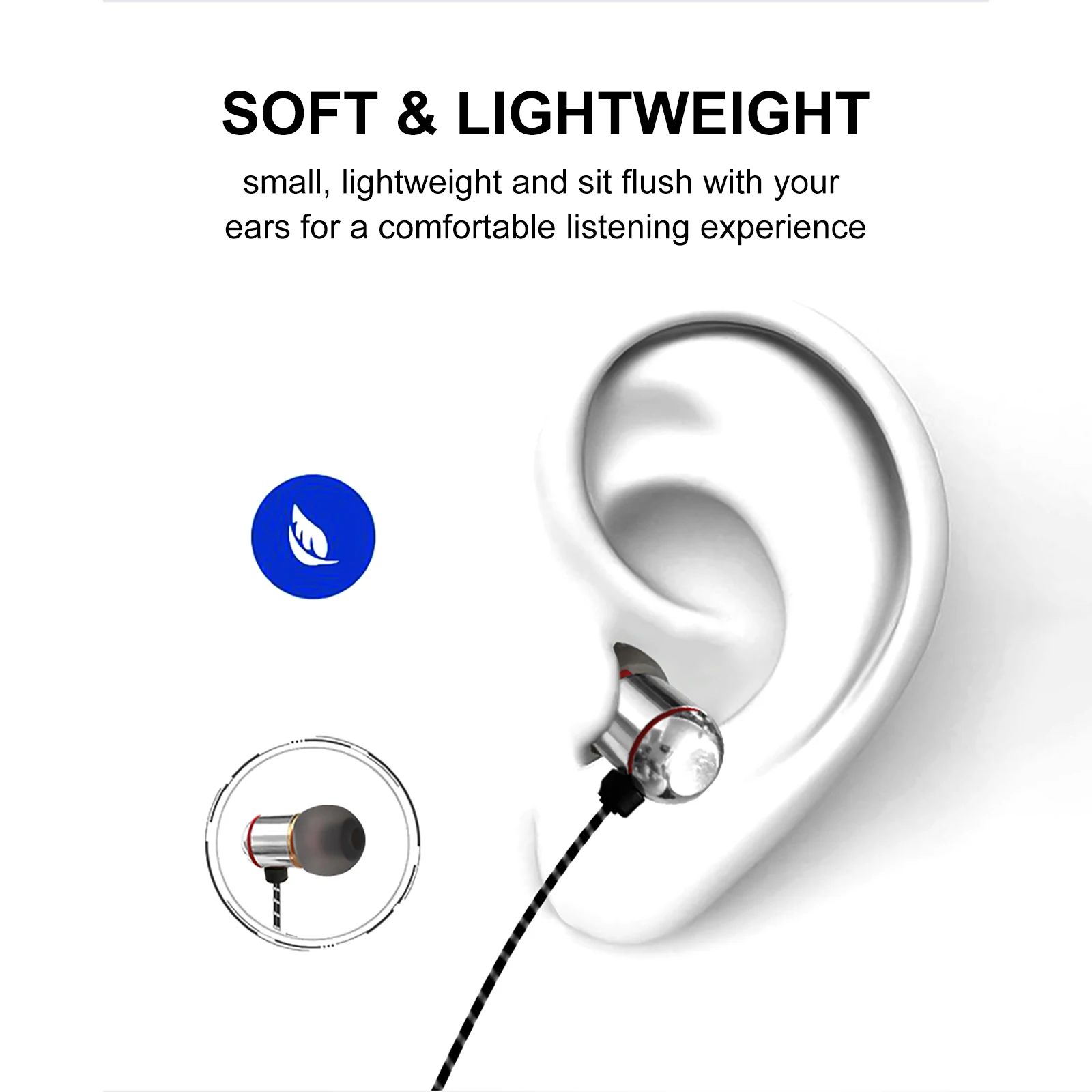 Blueteeth Stereo Sports Headset Style Headphones TWS Wireless For Men Women HSP/For A2DP D24 Universal Necklace | Электроника