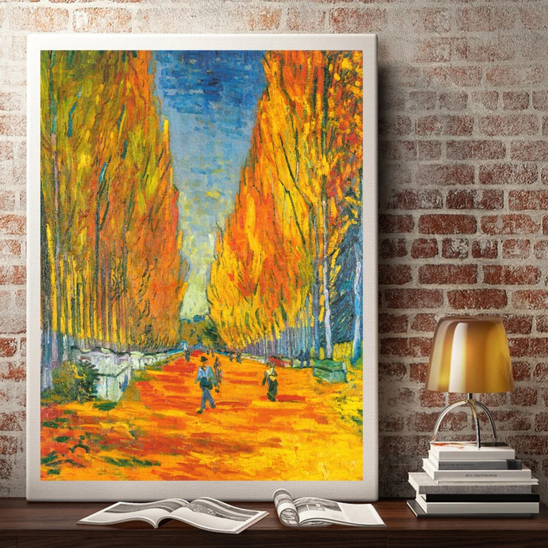 Винсента Ван Гога Подсолнухи Картина вазы натюрморт Винтаж плакат Гостиная Арт