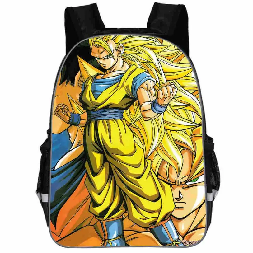 Рюкзаки с аниме Драконий жемчуг для подростков школьные ранцы мальчиков рюкзаки