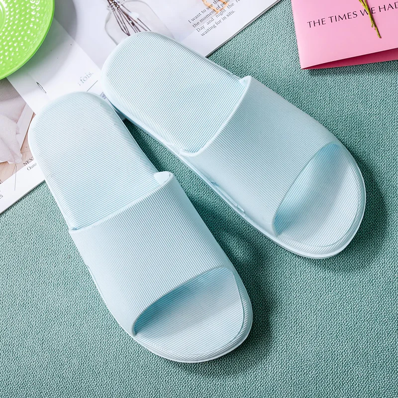 2021 Summer Women Indoor Slippers Floor Flat Shoes Indoor Flip Flops Female Non-slip Bathroom Home Slippers Zapatillas De Hombre