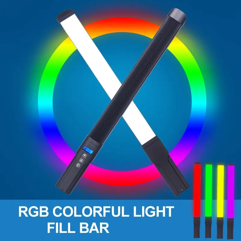 

Hand-held Dimmable RGB LED Selfie Phone Fill Light Photo Ring Lamp For Makeup Video Volg Live Youtube Aro De Luz Para Celular