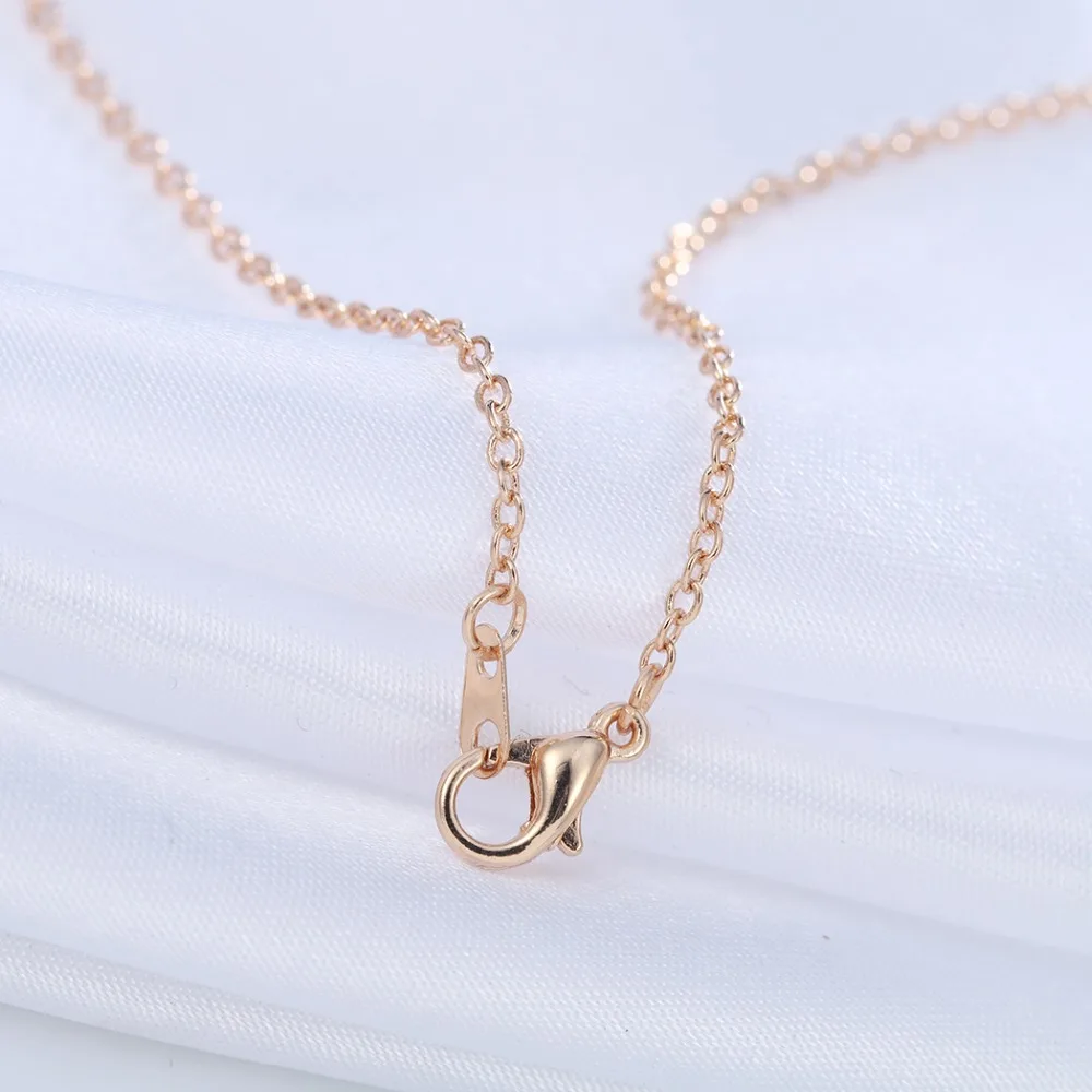 Женское Ожерелье со снежинками роскошное модное ожерелье с подвесками в форме