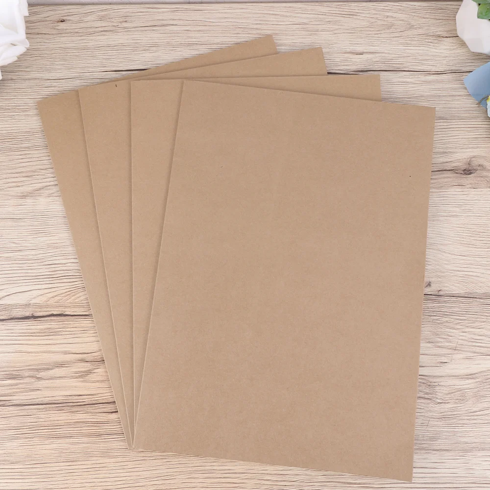 

20pcs A4 Kraft Paper Presentation Folder Project File Document Folder Office Accessories (Kraft Paper)