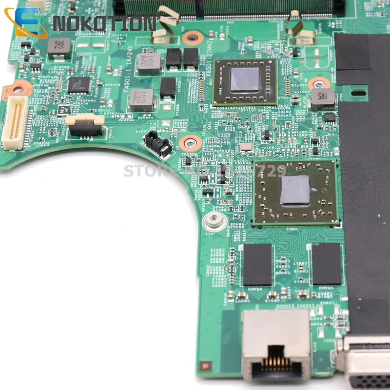 NOKOTION для Dell Inspiron M4040 материнская плата ноутбука CN-0TFH13 0TFH13 основная E350 CPU HD6310M GPU |