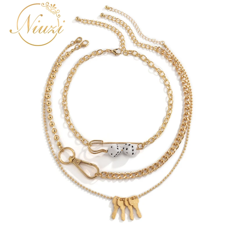 

Classic Punk Silver Color Stainless Steel Neck Chain For Women Trend Simple Butterfly Love Heart Pendants Personalized Necklaces