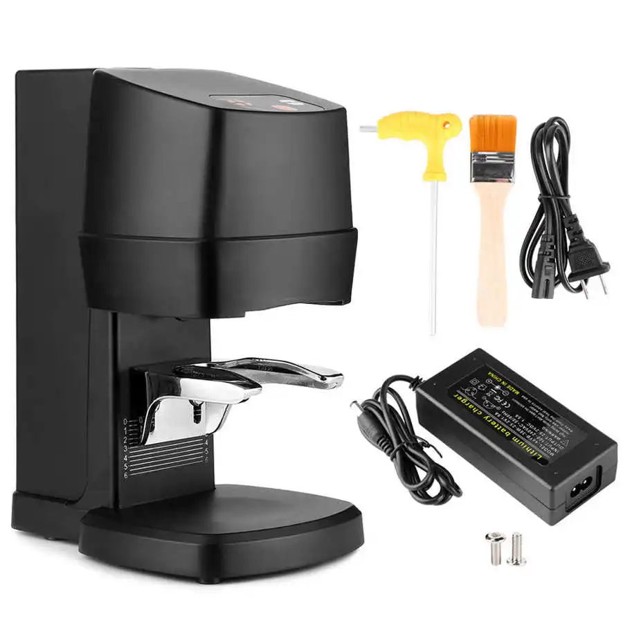 

58mm Household Electric Automatic Coffee Powder Tamper Machine Brewing Bowl Coffee Powder Tamper Coffee Tamper