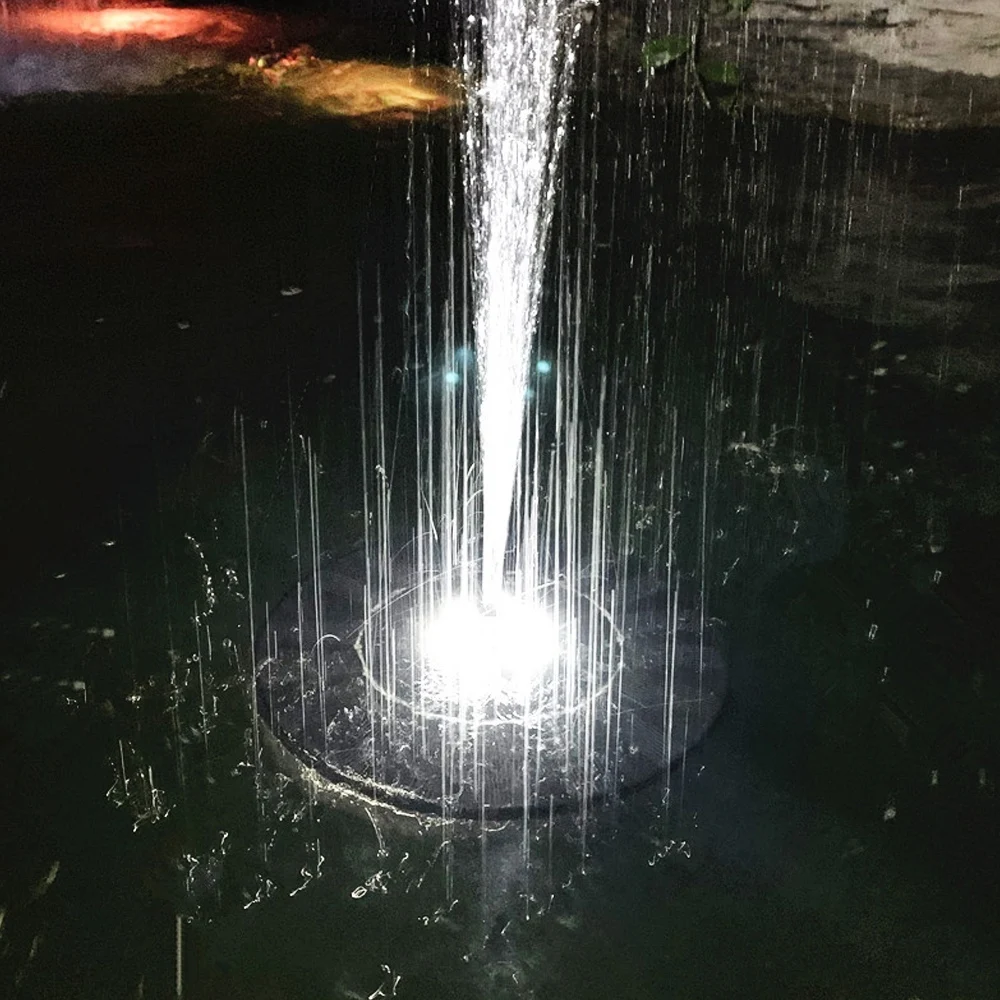 2 4 Вт наземный Солнечный фонтанный насос водонепроницаемый Светодиодный