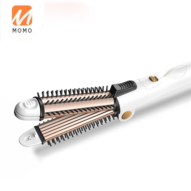 

Electric Hair Curlers Dual-Use Inner Buckle Short Hair Curler Hair Straightener Lazy Mini Splint Does Not Hurt Hair Anion