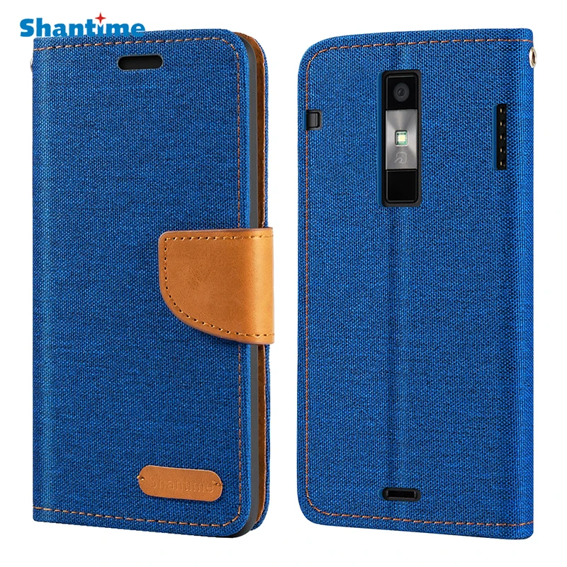 

Чехол-кошелек из кожи Оксфорд для Kyocera Urbano L01 с мягкой задней крышкой из ТПУ, магнитный чехол-книжка для Kyocera Urbano L01