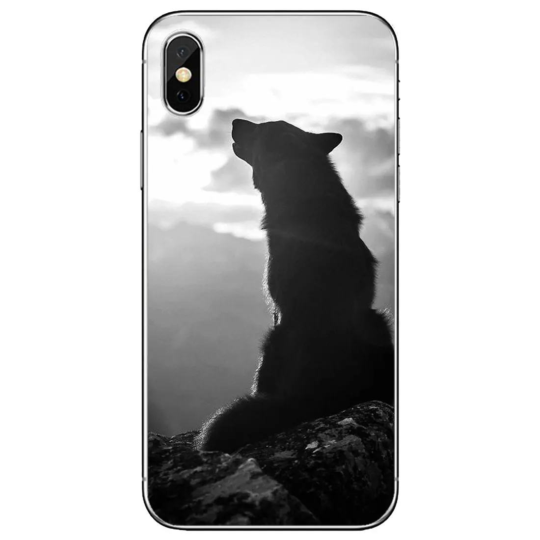 Чехол для Apple iPhone 10 11 12 Pro Mini 4S SE 5C 6 6S 7 8 X XR XS Plus Max 2020 Одинокий